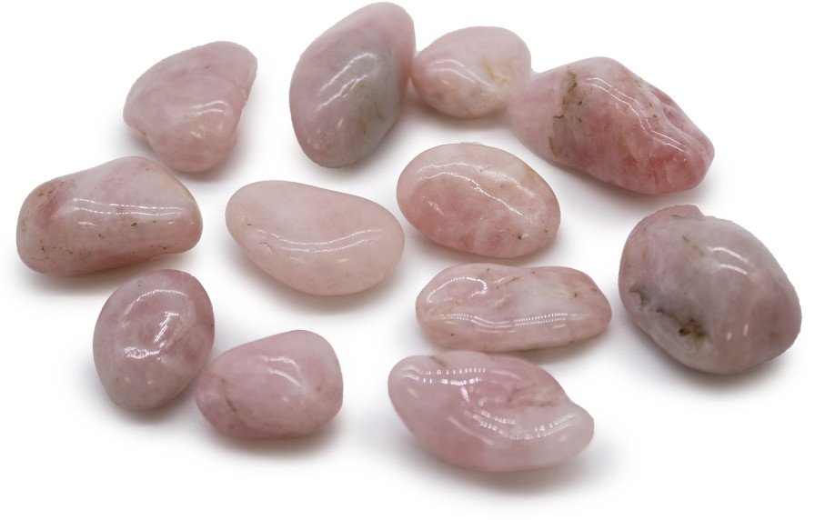 Kamień Afrykański Średni - Kwarc Różowy | 12 sztuk 1