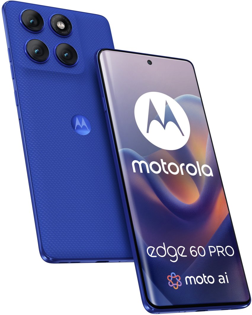 Motorola Edge 60 Pro 5G 12/512GB Niebieski (PB7X0010PL) - Smartfon