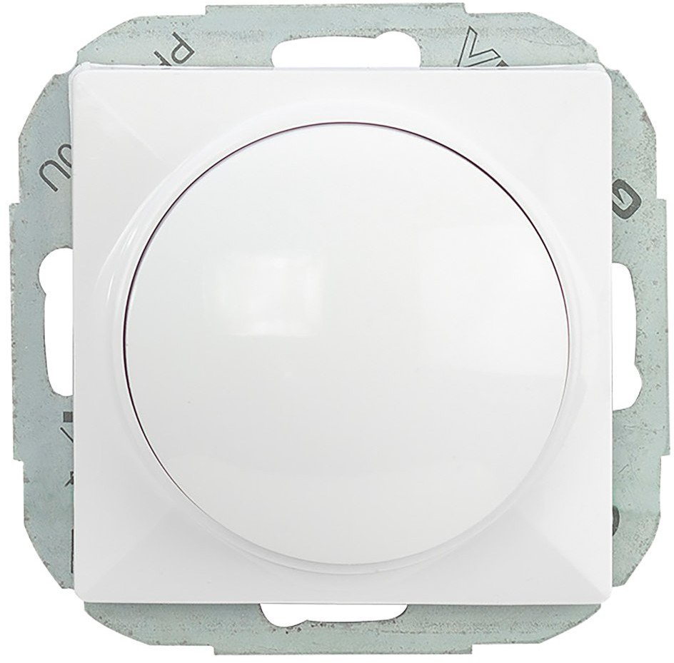 Ściemniacz obrotowy LED Pearl, 230V, 50Hz, Pmin:3W, Pmax:35W, SO-1P/LED, biały 1