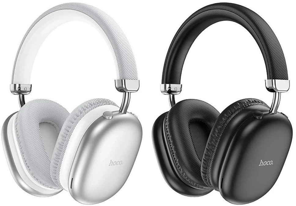 Słuchawki bezprzewodowe Hoco W35 Max Joy (srebrny) 1