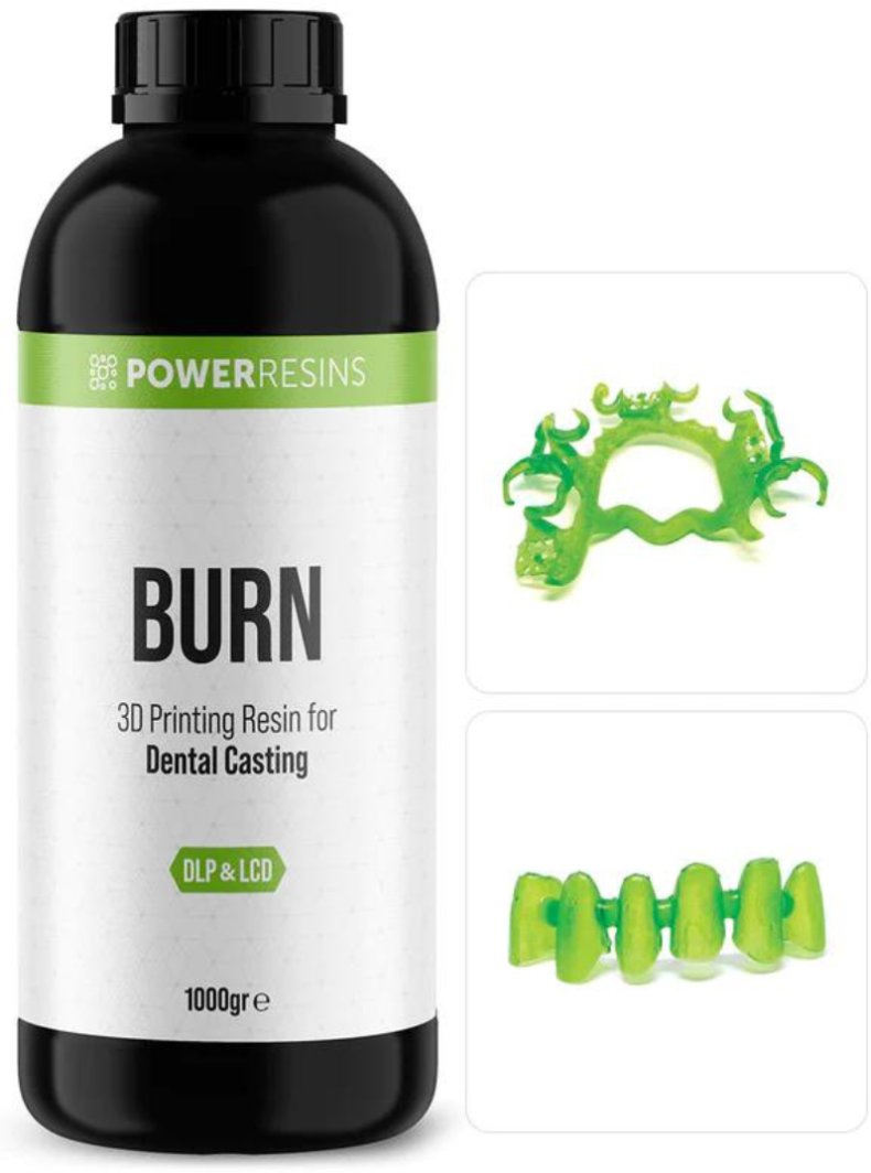 Żywica PowerResins Dental Burn 0,5 kg 1