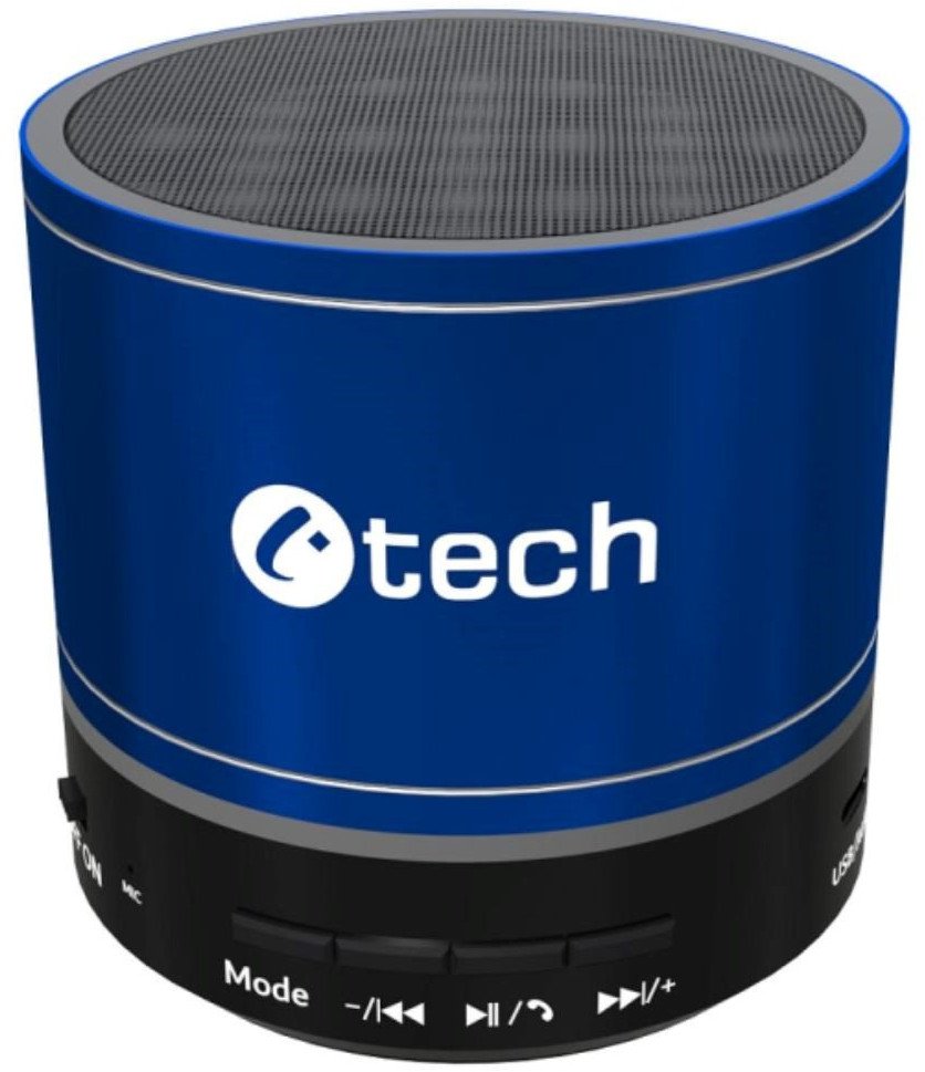 C-TECH repro SPK-08L, bluetooth, modrá 1