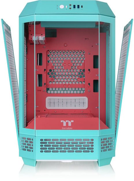 Obudowa Thermaltake The Tower 250 Mint Strawberry (CA-1Z9-00SLWN-00) 1