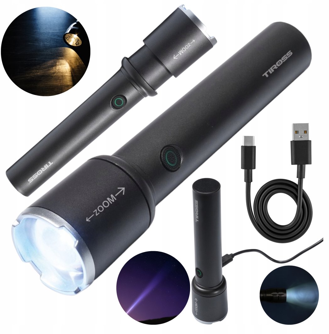 Latarka diodowa Tiross TS-2258 1