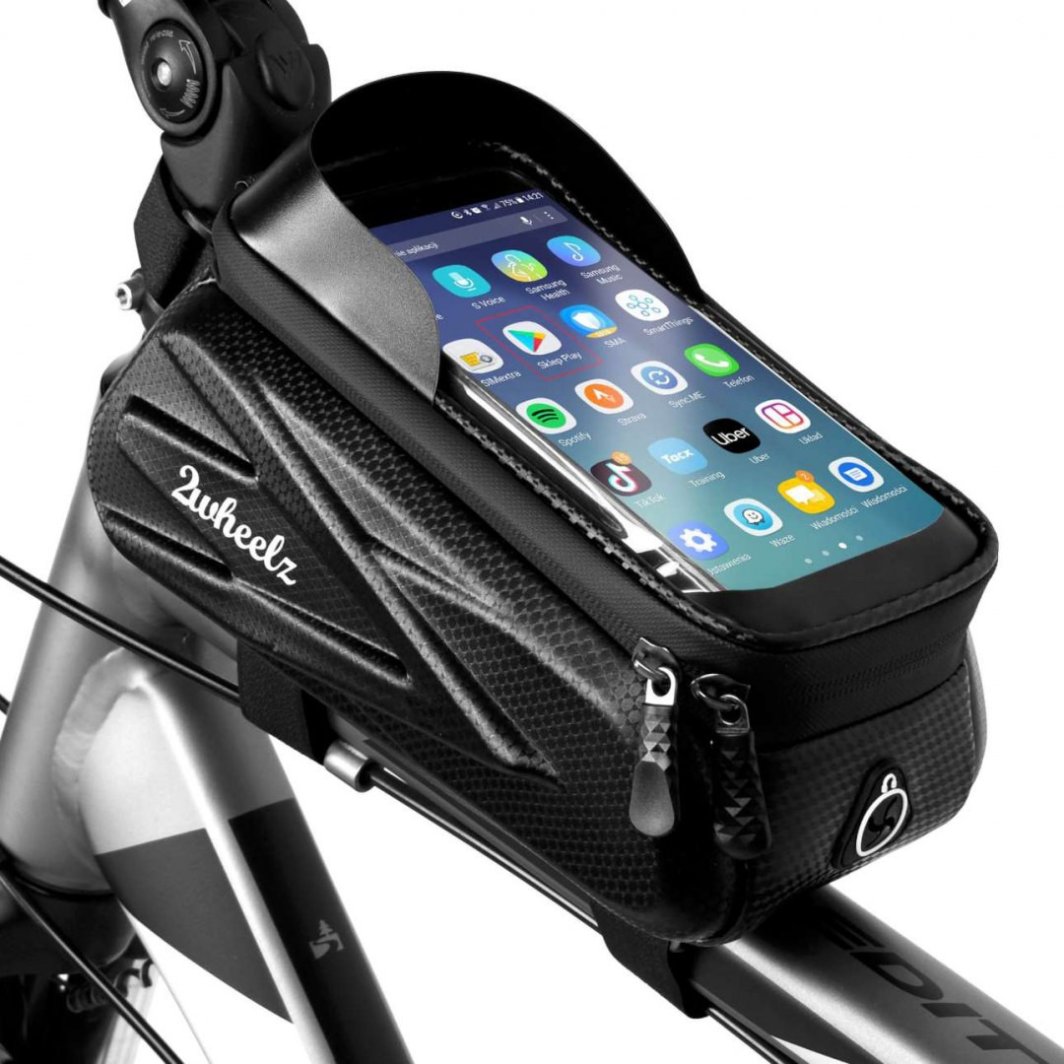 Torba sakwa rowerowa z pokrowcem na telefon 2wheelz 1