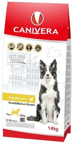 CANIVERA Puppy & Junior Small & Medium Breeds 14kg 1