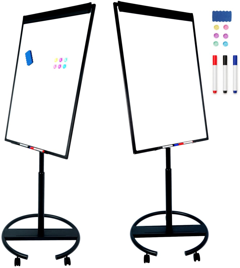 MOZOS TM71-BK TABLICA MAGNETYCZNA JEZDNA FLIPCHART 70x100CM 1
