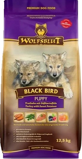 Wolfsblut Dog Black Bird Puppy - indyk i bataty 12,5kg 1