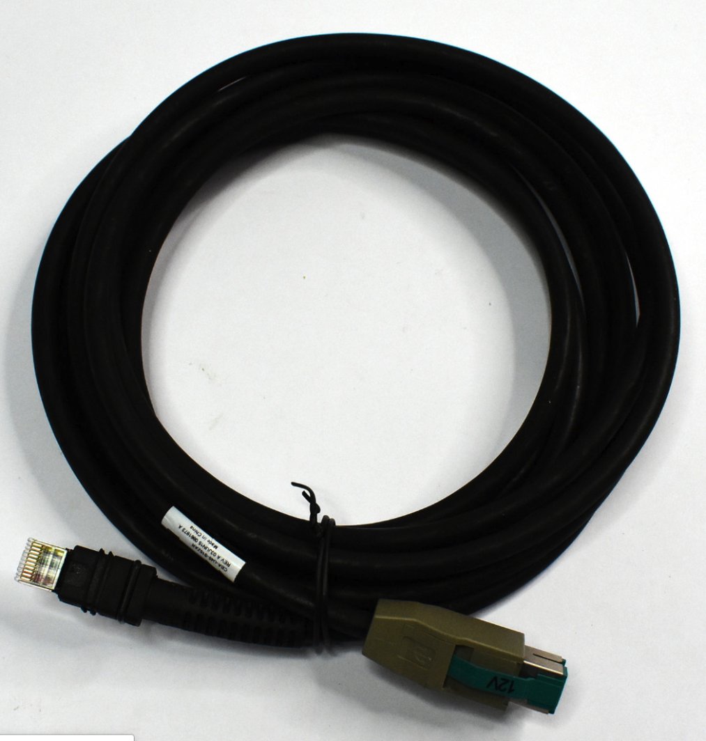CABLE - SHIELDED USB: POWER PLUS CONNECTOR, 15FT. (4.6M), STRAIGHT, 12V 1