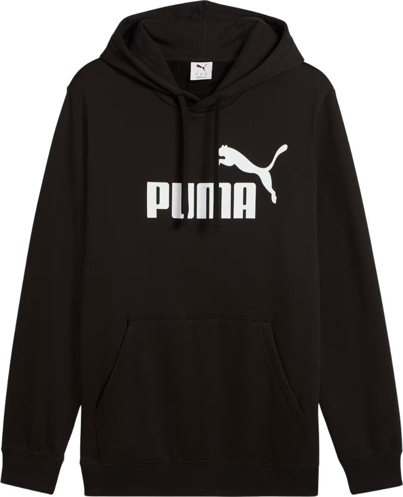 Bluza męska Puma ESS No.1 Logo Hoodie FL czarna 682570 01 L 1