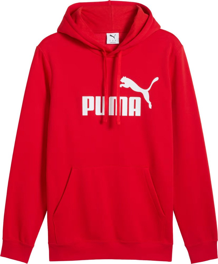 Bluza męska Puma ESS No.1 Logo Hoodie FL czerwona 682570 11 XL 1