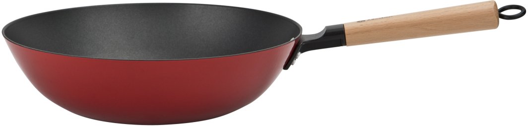 Wok żeliwny RODELUXE 30cm 1