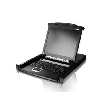 Przełącznik KVM LCD ATEN CL5708M 43 cm, USB-PS/2, VGA, 8 portów, US-Layout 1