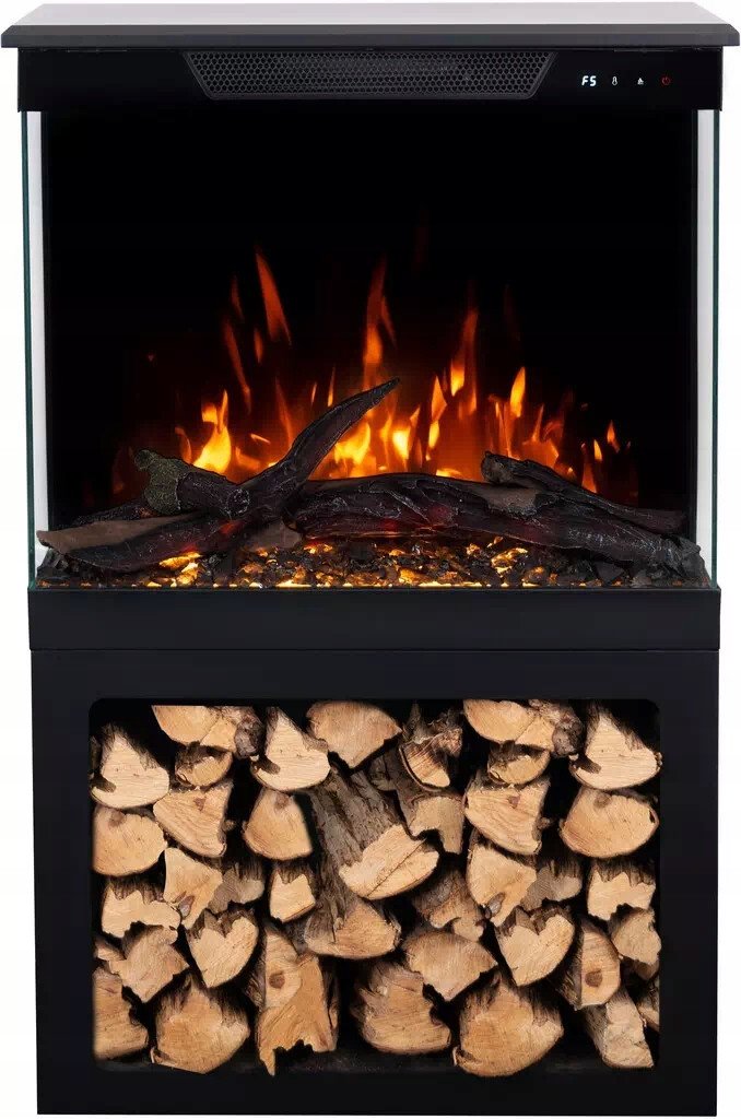 Aflamo Wkład TOWER + STOJAK 46, wkład elektryczny LED AFLAMO PLUS z DŹWIĘKIEM 1