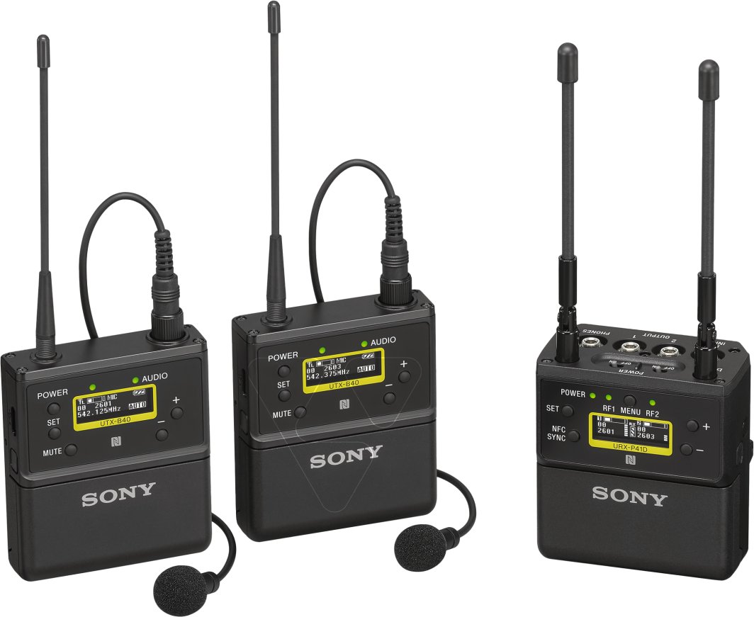 Sony UWP-D27 Dual Channel Kit Wireless Microphone System 1