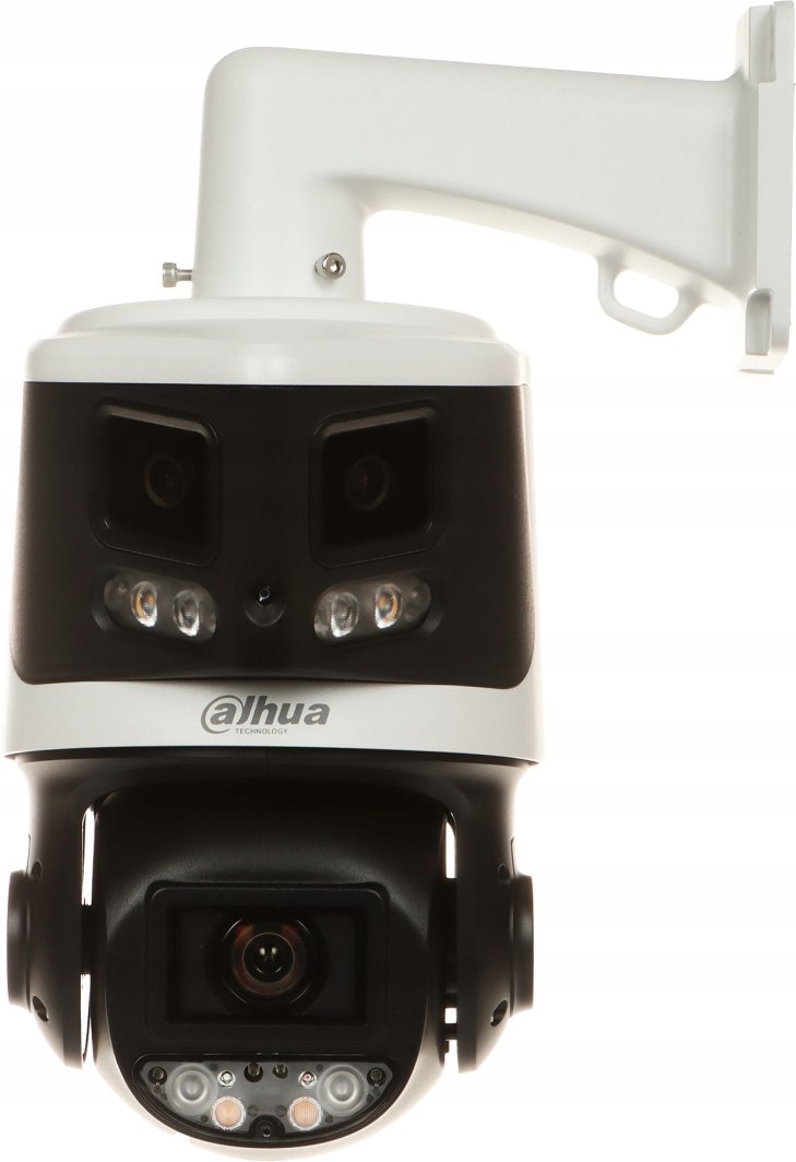 KAMERA IP OBROTOWA ZEWNĘTRZNA SDT3E410-8P-MB-A-PV1 PANORAMICZNA TiOC WizSense Smart Dual Light - 3.7&nbsp;Mpx, 8&nbsp;Mpx 4&nbsp;... 40&nbsp;mm, 2 X 2.8&nbsp;mm DAHUA 1