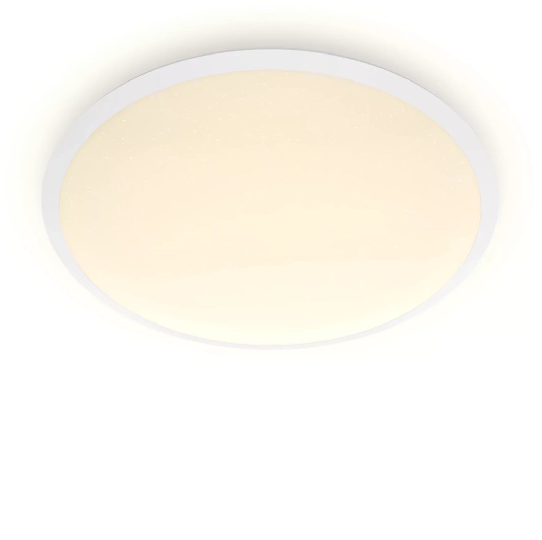 Philips Cavanal ceiling light, round, white, 1200 lm, 2700K, IP44 1