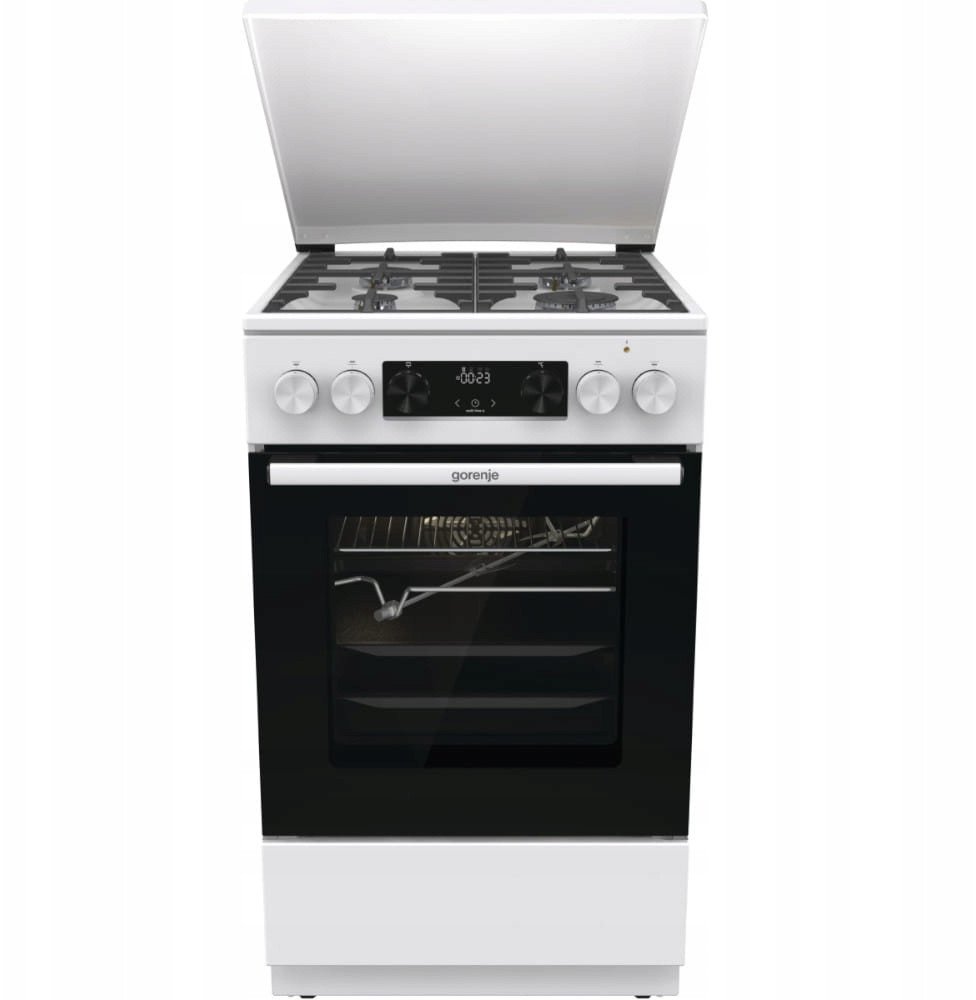 Gas stove with electric oven Gorenje GKS5C72WF 1