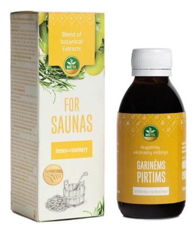 EXSTRACT STEAMSAUNA LEMON+ROSEMARY 150ML 1