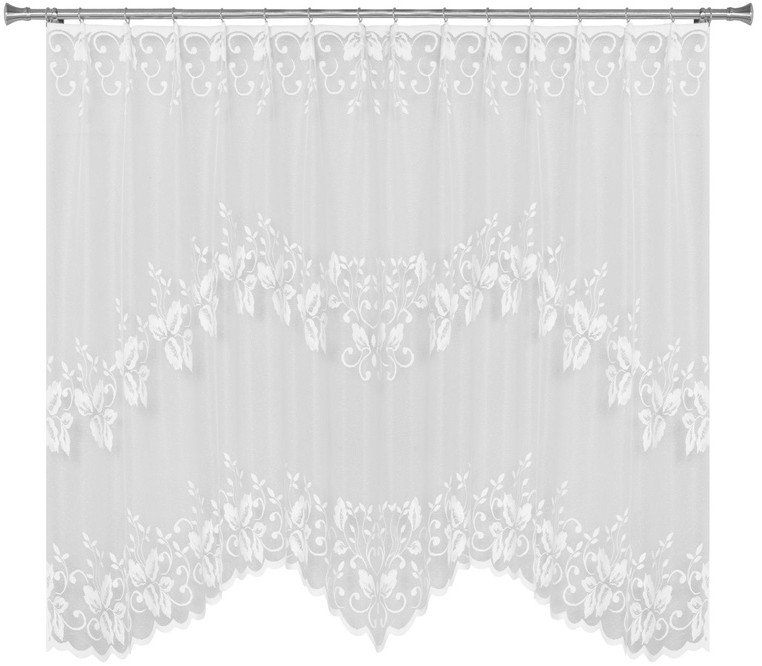 CURTAIN ILONA 300X150 WHITE D 1