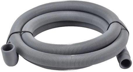 WASHING MACHINE HOSE WITH ELBOW 2.5 M 1