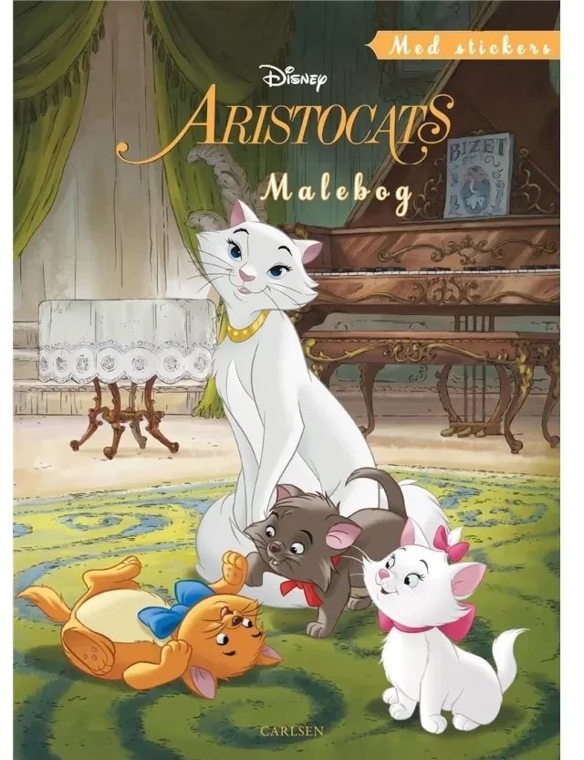 Disney Klassikere: Aristocats malebog (kolli 6) | Disney 1