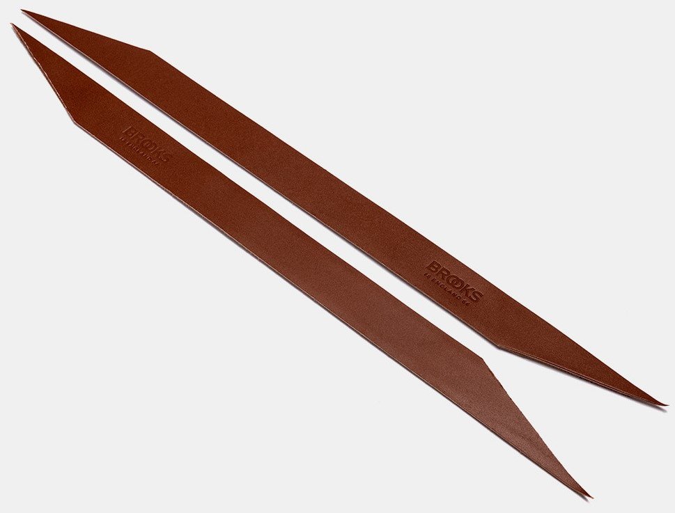 Paski chwytów BROOKS LEATHER REPLACEMENT TAPE, Honey, Skóra garbowana, Dla modelu Slender, 2,5mm (NEW 2025) 1