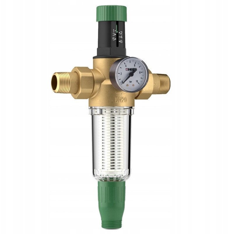 Herz filtr do wody zimnej z reduktorem ciśnienia DN 20 2301102