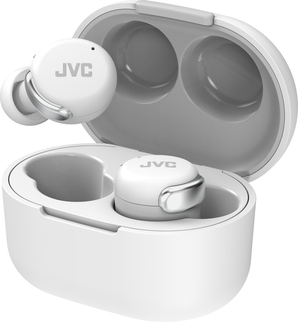 JVC Active Noise Cancelling TWS White, True Wireless Stereo (TWS), 20 - 20000 Hz, Calls/Music, 8.4 g, Headset, White 1
