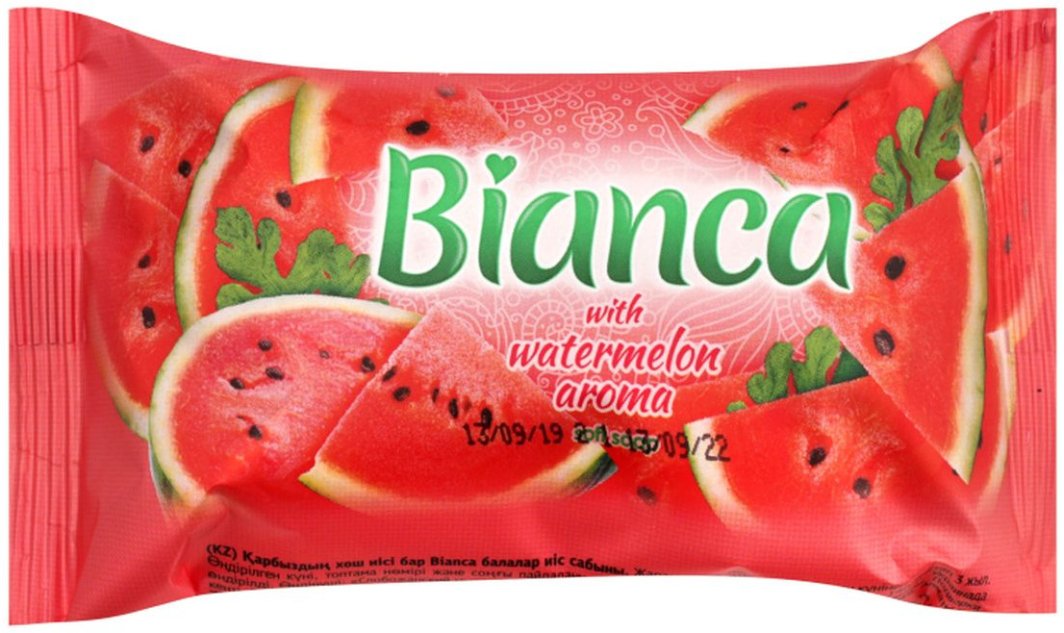 Bianca Mydło w kostce Arbuz 140g 1