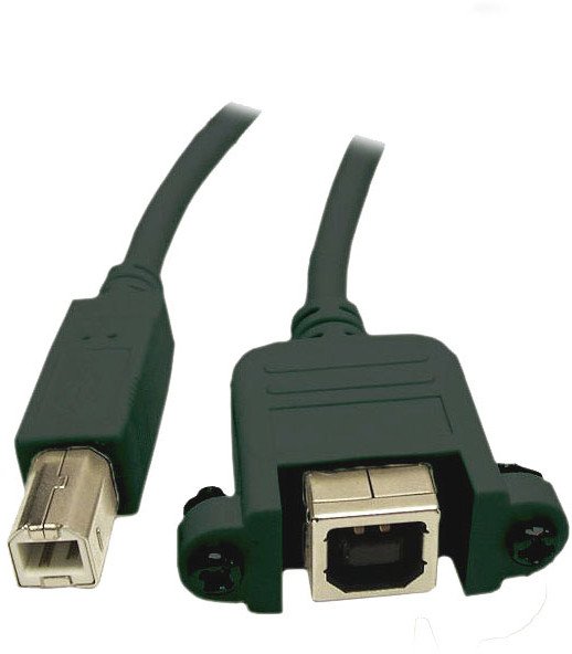 Kabel USB Good Connections USB-B - USB-B 0.5 m Czarny (2511-05EB) 1
