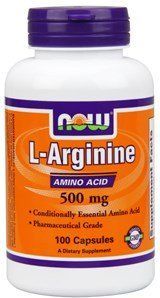 NOW Foods L-Arginine 500mg - 100 kapsułek 1