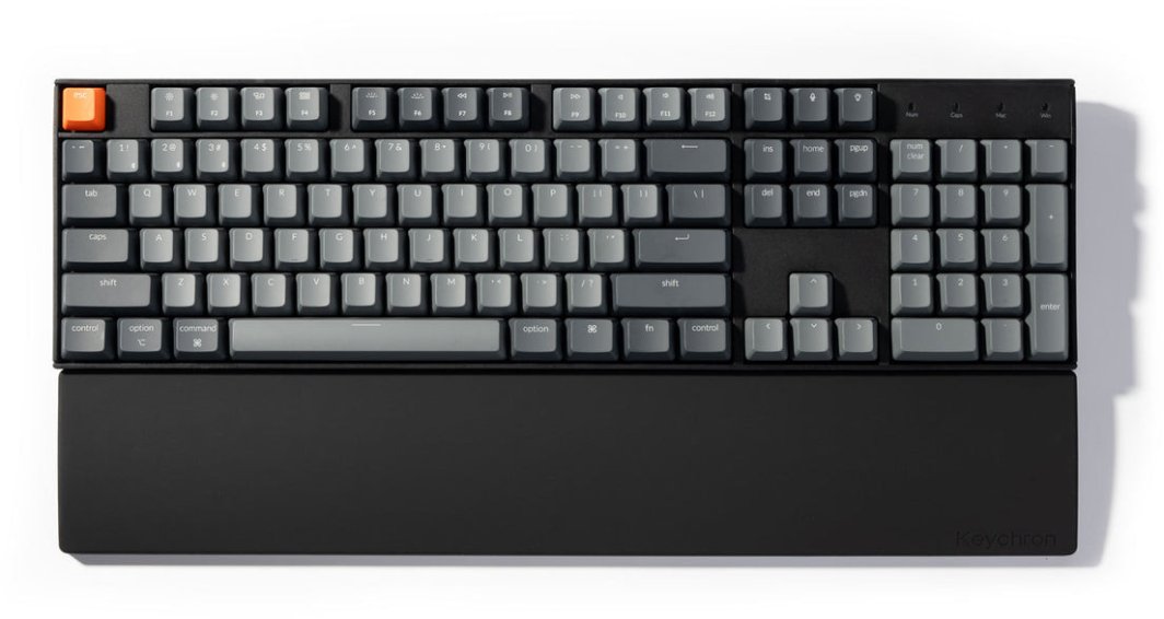 Keychron K10 Silicone Palmrest 1