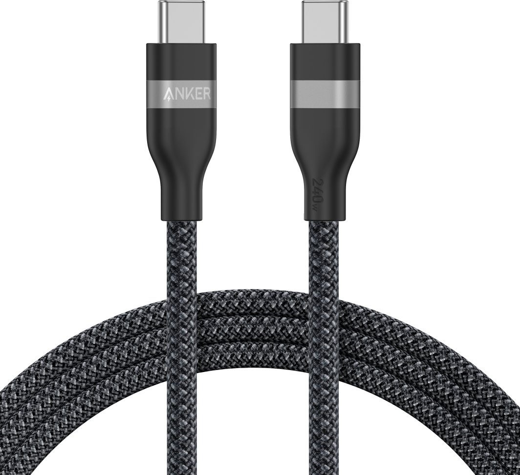 Kabel USB Anker USB-C - USB-C 0.9 m Czarny (A82E2011) 1