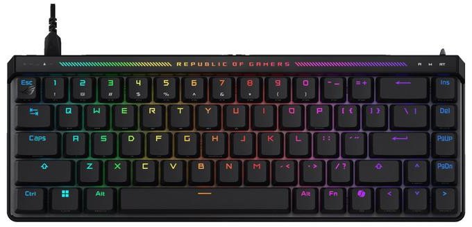 ASUS ROG FALCHION ACE HFX (M605) 65% Analog Gaming Keyboard with ROG HFX Magnetic Switches 1