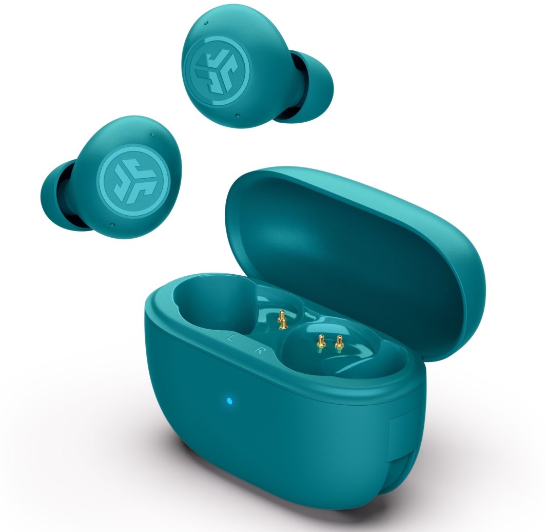 JLab Go Pop ANC, True Wireless Stereo (TWS), 20 - 20000 Hz, Calls/Music, Headset, Teal 1