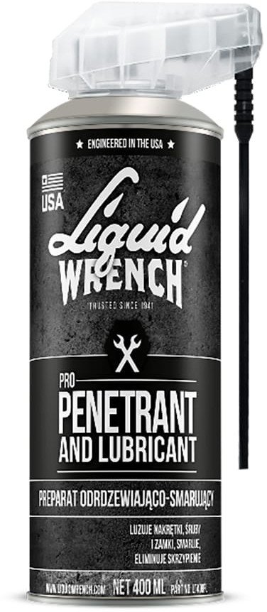 Odrdzewiacz i smar w jednym. Liquid Wrench 400ml 1
