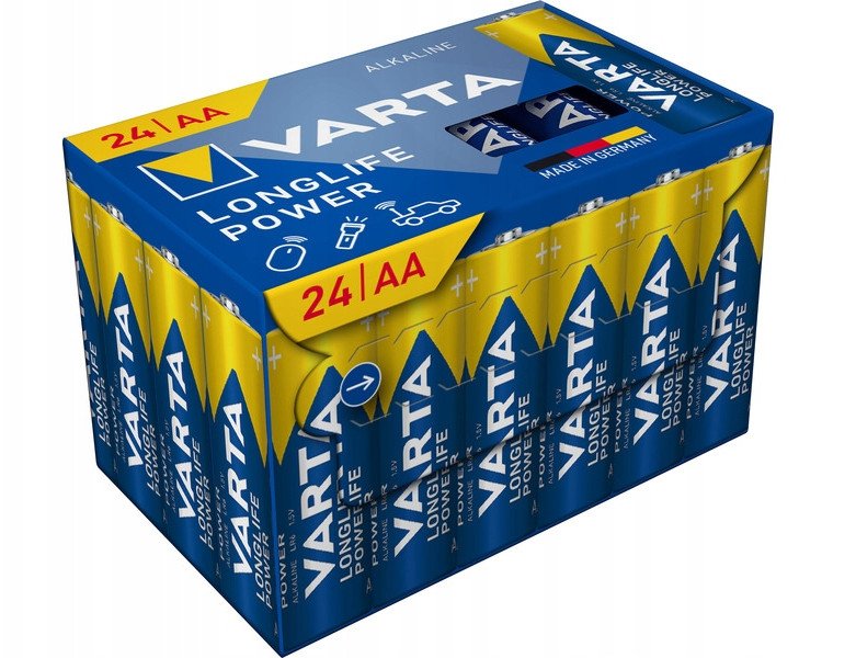 Varta 4906 LONGLIFE Power Mignon AA Cube 24-er (4906121134) 1