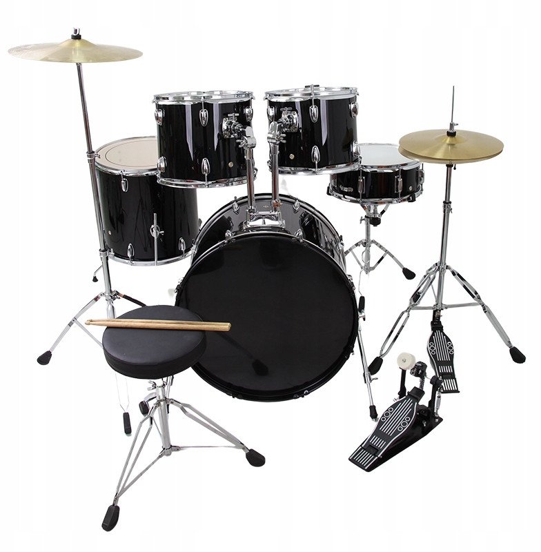 V-TONE VD KIT PRO perkusja akustyczna czarna zesta 1