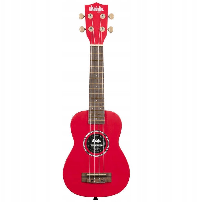 Kala Ukadelic Cherry Bomb Soprano ukulele, red 1