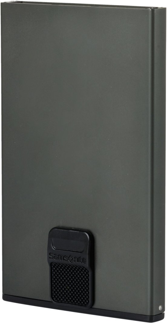 Samsonite Alu Fit card case, grey 1