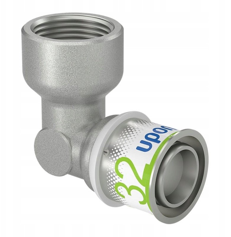 Uponor S-Press PLUS presvinkel 90° muffe/muffe 32 mm x 1" 1