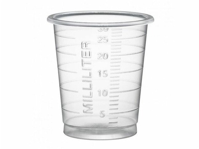 Medicinbæger 30 ml PP Eco Klar,100 ps x 90 stk/krt 1