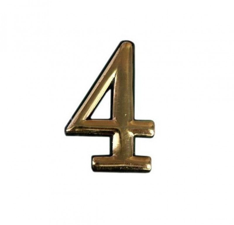 DOOR NUMBER CR 4 PLASTM 1