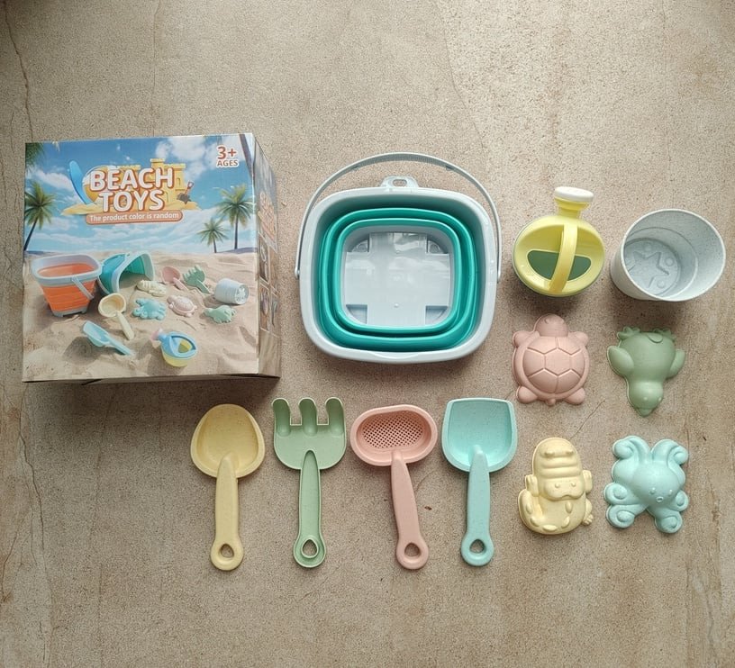 TOY BEACH SET WITH A BUCKET LAS11-B 1