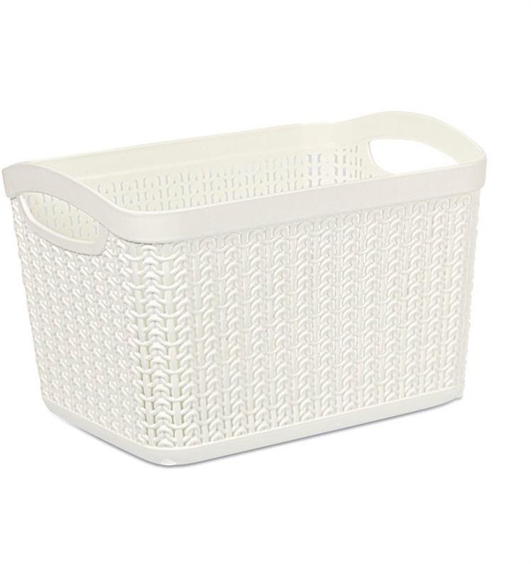 BASKET 3.3L KNIT M-093 WHITE 1