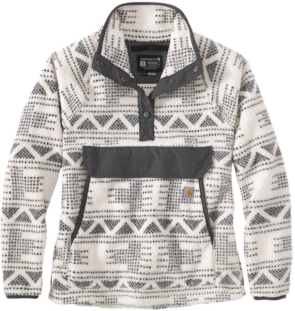 Polar Carhartt Fleece Pullover MALT GEOMETRIC PRIN 1