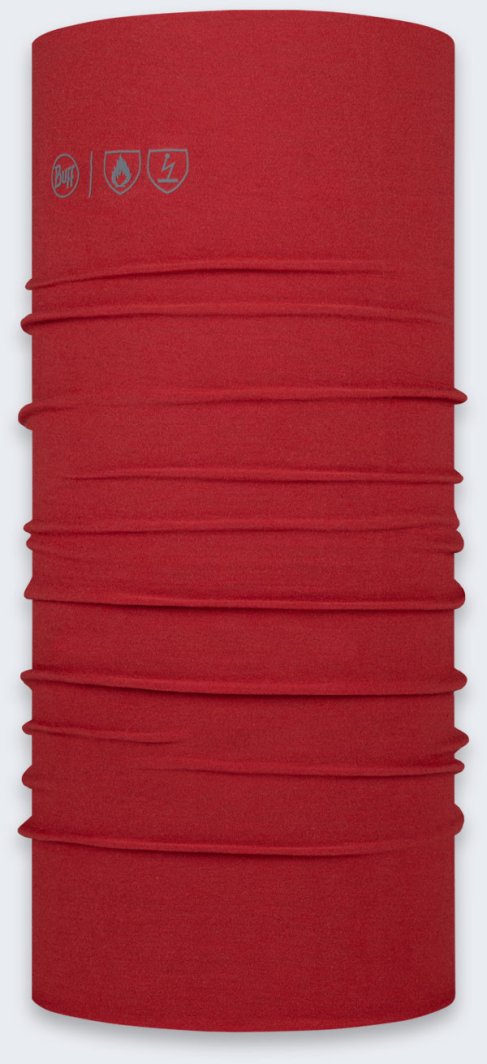 Ognioodporny Komin Buff Safety FR Flame Red
