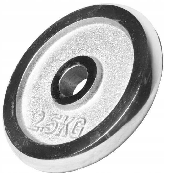 Obciążenie chromowane 2,5 kg, 30 mm 1