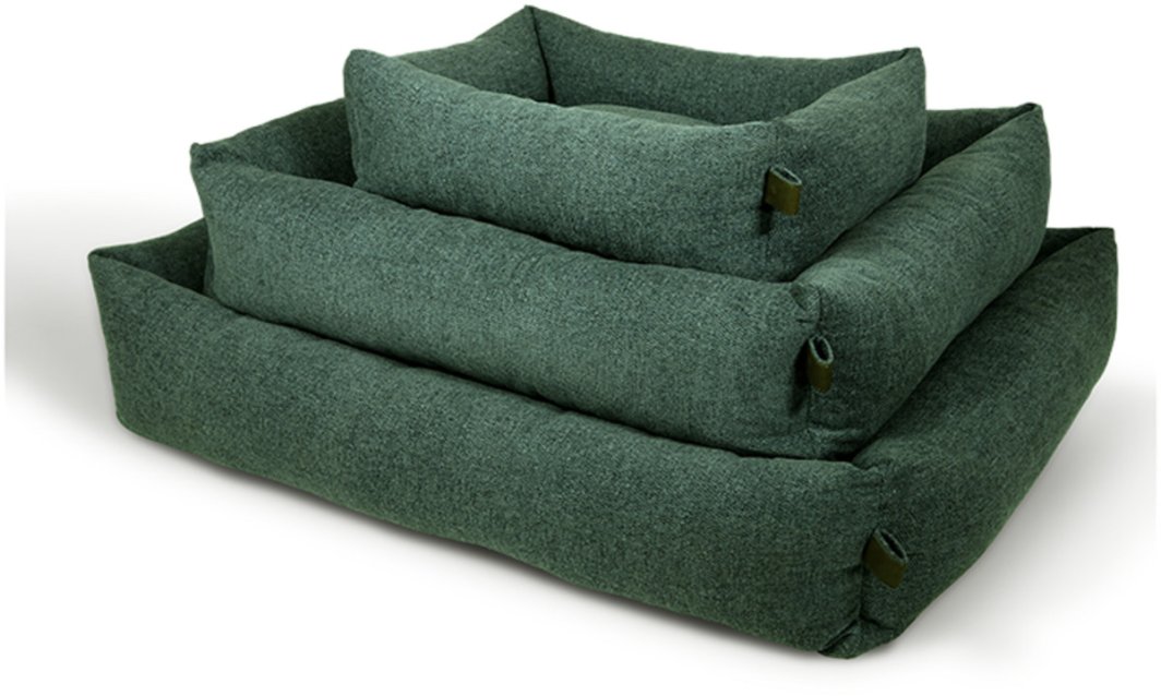 Fantail Hundekurv Snug Botanical Green 70x55cm 1